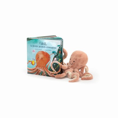 Jellycat Odell La Petite Pieuvre Courageuse and Odell Octopus Little UK | 74159MAJW